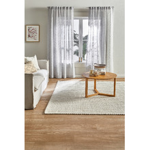 Chevron Grey Concealed Tab Top Curtains (Set of 2)